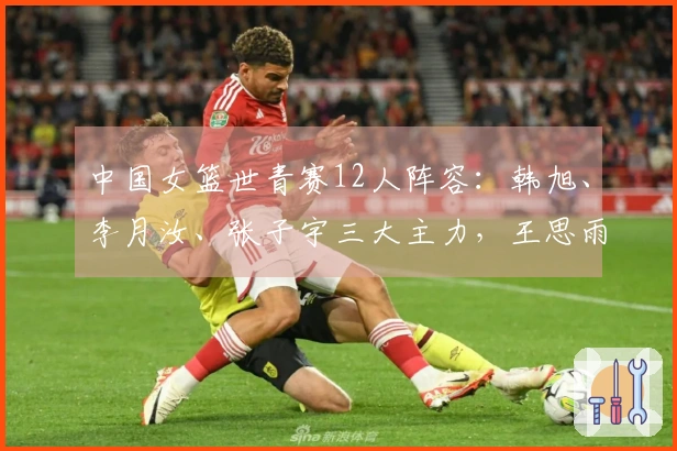 中国女篮世青赛12人阵容：韩旭、李月汝、张子宇三大主力，王思雨与杨舒予同行
